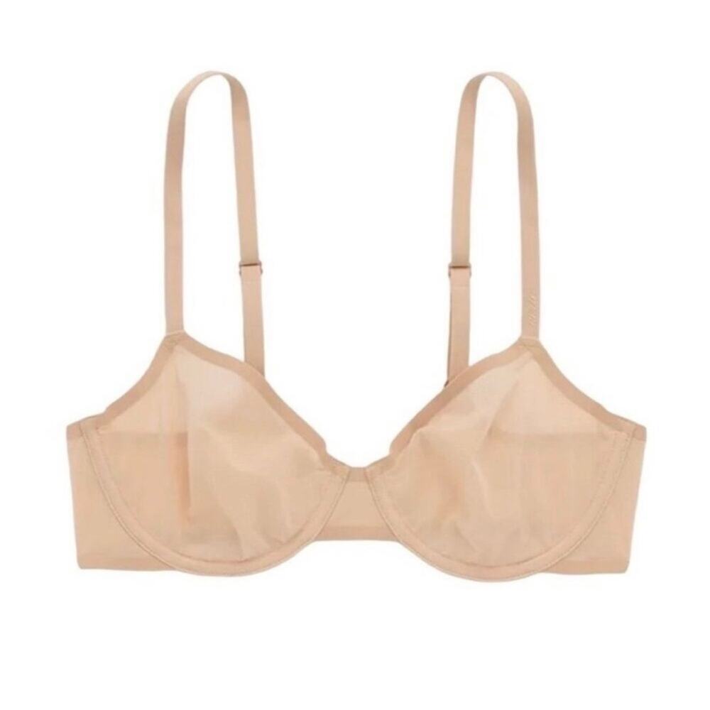 Smoothez by aerie The Balconette Mesh Bra - Nude 34B
